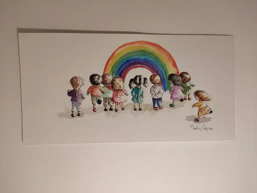 9ª lámina de la serie Mininiños