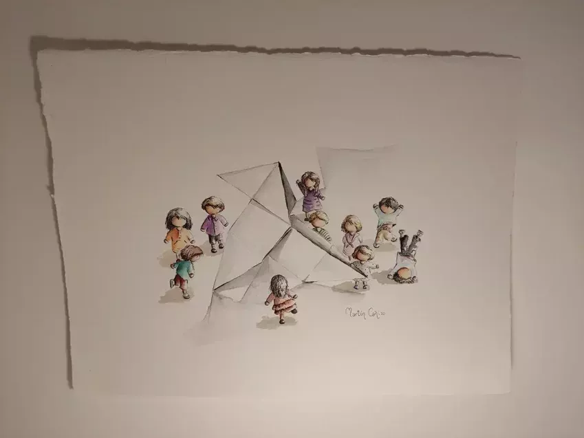 Serie Mininiños, lámina número 4