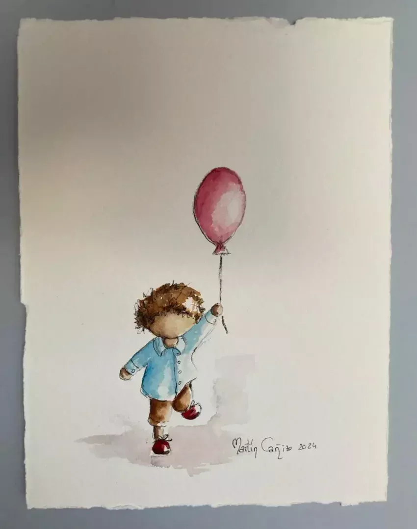 12ª lámina de la serie Mininiños