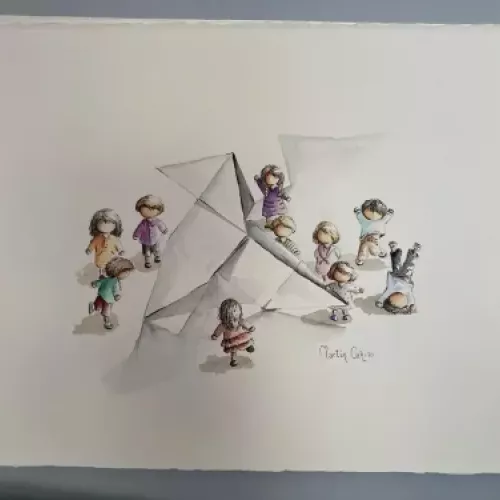 4ª lámina de la serie Mininiños